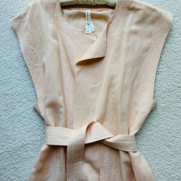 🌸 Shani Shemer Peach Linen Resort Set – Size M (NWOT) - Picture 7 of 16